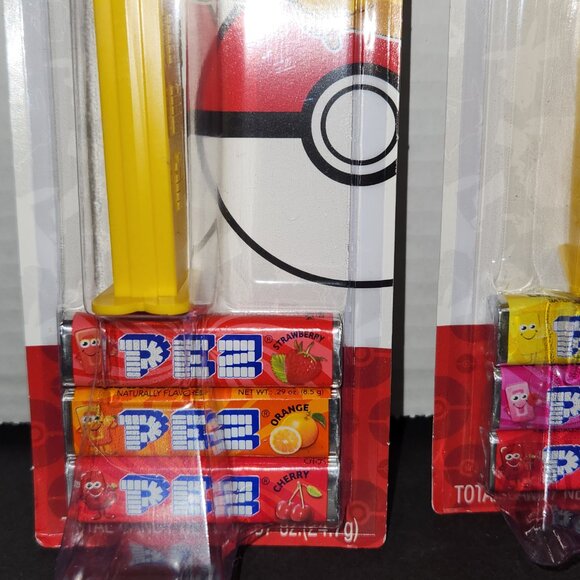Vintage Pikachu Pokemon Pez Lot of 2 Candy Dispenser 2019 New Factory Sealed - Picture 11 of 13
